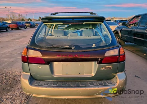 2002 Subaru Legacy Outback Awp z USA, uszkodzony, nr VIN 4S3BH675X27636358